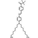 CAS 登录号：193154-07-3， 1-(4-{(E)-[4-(二辛基氨基)苯基]偶氮}苯基)-2,2,2-三氟乙烷酮