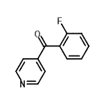 CAS#: 193359-51-2, (2-Fluorophenyl)(4-Pyridinyl)Methanone