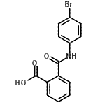 CAS 登录号：19336-83-5， 2-[(4-溴苯基)氨基甲酰]苯甲酸