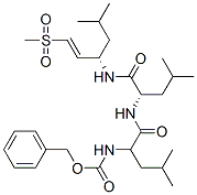 CAS 登录号：193482-47-2， 苯基甲基N-[(2S)-4-甲基-1-[[(2S)-4-甲基-1-[[(E,3S)-5-甲基-1-甲基磺酰基己-1-烯-3-基]氨基]-1-氧代戊烷-2-基]氨基]-1-氧代戊烷-2-基]氨基甲酸酯