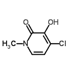 CAS#: 19352-36-4, 4-Chloro-3-Hydroxy-1-Methyl-2(1H)-Pyridinone