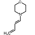 CAS 登录号：19352-93-3， 4-[(1E)-1,3-丁二烯-1-基]吗啉