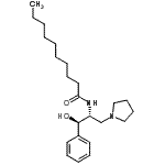 CAS 登录号：193545-89-0， N-[(1R,2R)-1-羟基-1-苯基-3-(1-吡咯烷基)-2-丙基]癸烷酰胺