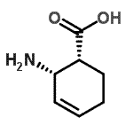 CAS 登录号：193673-65-3， (1R,2S)-2-氨基-3-环己烯-1-羧酸