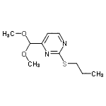 CAS#: 193747-11-4, 4-(Dimethoxymethyl)-2-(Propylsulfanyl)Pyrimidine
