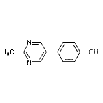 CAS#: 193885-92-6, 4-(2-Methyl-5-Pyrimidinyl)Phenol