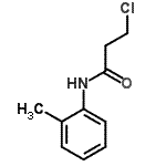 CAS 登录号：19422-76-5， 3-氯-N-(2-甲基苯基)丙酰胺