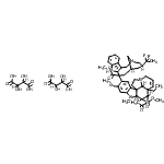 CAS#: 194468-36-5, Methyl 4-acetoxy-15-[16-(1,1-difluoroethyl)-12-(methoxycarbonyl)-1,10-diazatetracyclo[12.3.1.0<sup>3,11</sup>.0<sup>4,9</sup>]octadeca-3(11),4,6,8-tetraen-12-yl]-3-hydroxy-16-methoxy-1-methyl-6,7-didehydroaspidospermidine-3-carboxylate 2,3-dihydroxysuccinate (1:2)
