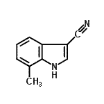 CAS#: 194490-22-7, 7-Methyl-1H-Indole-3-Carbonitrile