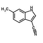 CAS#: 194490-23-8, 6-Methyl-1H-Indole-3-Carbonitrile