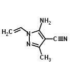 CAS#: 194543-37-8, 5-Amino-3-Methyl-1-Vinyl-1H-Pyrazole-4-Carbonitrile