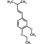 CAS#: 195192-82-6, 1-Ethoxy-2-Methoxy-4-[(1E)-3-Methyl-1-Buten-1-Yl]Benzene