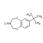 CAS 登录号：195251-91-3， 7-(2-甲基-2-丙基)-2H-1,5-苯并二氧杂卓-3(4H)-酮
