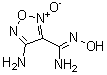 CAS 登录号：195317-10-3， 4-氨基-N'-羟基-1,2,5-恶二唑-3-甲脒 2-氧化物