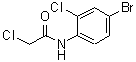 CAS 登录号：195372-57-7， N-(4-溴-2-氯苯基)-2-氯乙酰胺