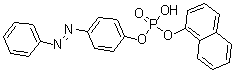 CAS 登录号：195455-91-5， 磷酸单-1-萘基单[4-(苯基偶氮)苯基]酯