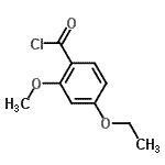 CAS 登录号：195507-73-4， 4-乙氧基-2-甲氧基苯甲酰氯