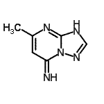 CAS 登录号：196225-31-7， 5-甲基-3H-[1,2,4]三唑并[1,5-a]嘧啶-7-亚胺