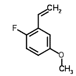 CAS#: 196519-60-5, 1-Fluoro-4-Methoxy-2-Vinylbenzene
