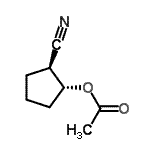 CAS#: 196801-03-3, (1R,2S)-2-Cyanocyclopentyl Acetate