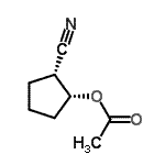 CAS 登录号：196801-07-7， (1R,2R)-2-氰基环戊基乙酸酯