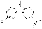 CAS#: 19686-26-1, 1-(8-Chloro-1,3,4,5-Tetrahydro-2H-Pyrido[4,3-b]Indol-2-Yl)Ethanone