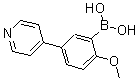 CAS#: 196861-33-3, [2-Methoxy-5-(4-Pyridinyl)Phenyl]-Boronic Acid
