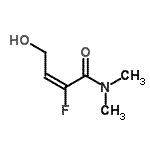 CAS 登录号：197096-97-2， (2E)-2-氟-4-羟基-N,N-二甲基-2-丁烯酰胺
