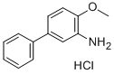 CAS#: 197147-24-3, 2-Methoxy-5-Phenylaniline Hydrochloride
