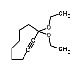 CAS 登录号：197312-32-6， 3,3-二乙氧基环壬炔