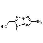 CAS#: 197355-63-8, 2-Ethyl-1H-Pyrazolo[1,5-b][1,2,4]Triazol-6-Amine