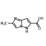 CAS#: 197356-40-4, 2-Methyl-5H-Imidazo[1,2-b]Pyrazole-6-Carboxylic Acid