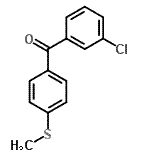 CAS#: 197438-99-6, (3-Chlorophenyl)[4-(Methylsulfanyl)Phenyl]Methanone