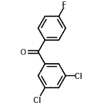 CAS 登录号：197439-66-0， (3,5-二氯苯基)(4-氟苯基)甲酮