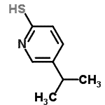 CAS#: 197448-76-3, 5-Isopropyl-2(1H)-Pyridinethione