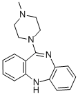 CAS 登录号:1977-07-7, 11-(4-甲基-1-哌嗪基)-5H-二苯并(b,e)(1,4)二氮杂卓