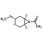 CAS#: 197715-54-1, 1-[(1R,4S,6R)-4-Methoxy-3-Oxa-7-Azabicyclo[4.1.0]Hept-7-Yl]Ethanone