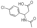 CAS#: 197785-38-9, beta-(Acetylamino)-4-Chloro-Benzenepropanoic Acid