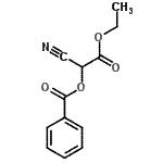 CAS#: 19788-59-1, 1-Cyano-2-Ethoxy-2-Oxoethyl Benzoate