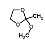 CAS#: 19798-71-1, 2-Methoxy-2-Methyl-1,3-Dioxolane