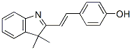 CAS 登录号：1980-93-4， 4-[2-(3,3-二甲基-3H-吲哚-2-基)乙烯基]苯酚