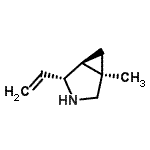CAS#: 198015-94-0, (1R,4R,5S)-1-Methyl-4-Vinyl-3-Azabicyclo[3.1.0]Hexane