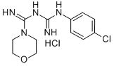 CAS#: 19803-81-7, N-((4-Chlorophenyl)Amidino)-4-Morpholinecarboxamidine Hydrochloride