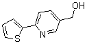 CAS#: 198078-57-8, 6-(2-Thienyl)-3-Pyridinemethanol