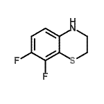 CAS#: 198278-55-6, 7,8-Difluoro-3,4-Dihydro-2H-1,4-Benzothiazine