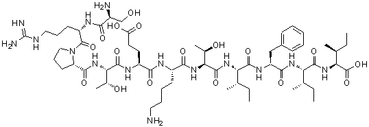CAS#: 198284-64-9, L-Seryl-L-Arginyl-L-Prolyl-L-Threonyl-L-alpha-Glutamyl-L-Lysyl-L-Threonyl-L-Isoleucyl-L-Phenylalanyl-L-Isoleucyl-L-Isoleucine