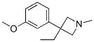 CAS#: 19832-31-6, 3-Ethyl-3-(M-Methoxyphenyl)-1-Methylazetidine