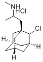 CAS 登录号:19835-43-9, 2-氯-1-(2-甲基氨基丙基)金刚烷盐酸盐