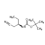 CAS#: 198493-28-6, 2-Methyl-2-Propanyl [(2R)-1-Cyano-2-Butanyl]Carbamate