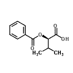 CAS 登录号：198541-40-1， (2R)-2-(苯甲酰氧基)-3-甲基丁酸